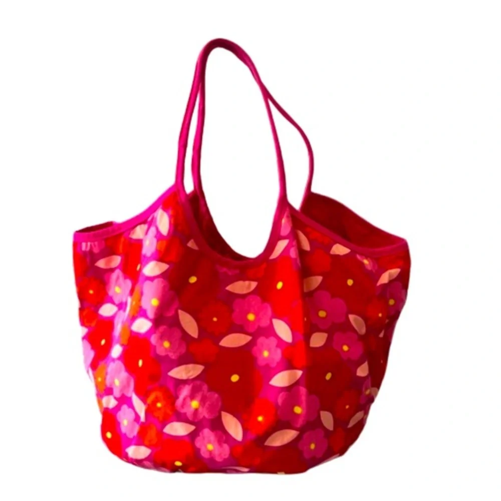 Floral Boho Tote Packable - Picture 1 of 10
